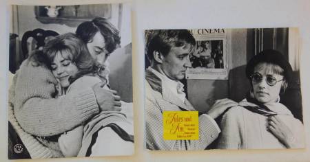 Jules und Jim originales deutsches Filmplakat (R60s)